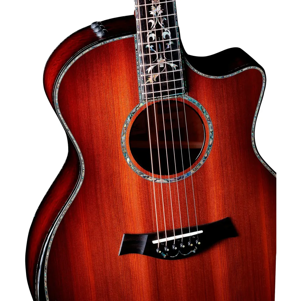 Taylor PS14ce LTD 50th Anniversary Redwood Top Grand Auditorium Acoustic-Electric Guitar Shaded Edge Burst
