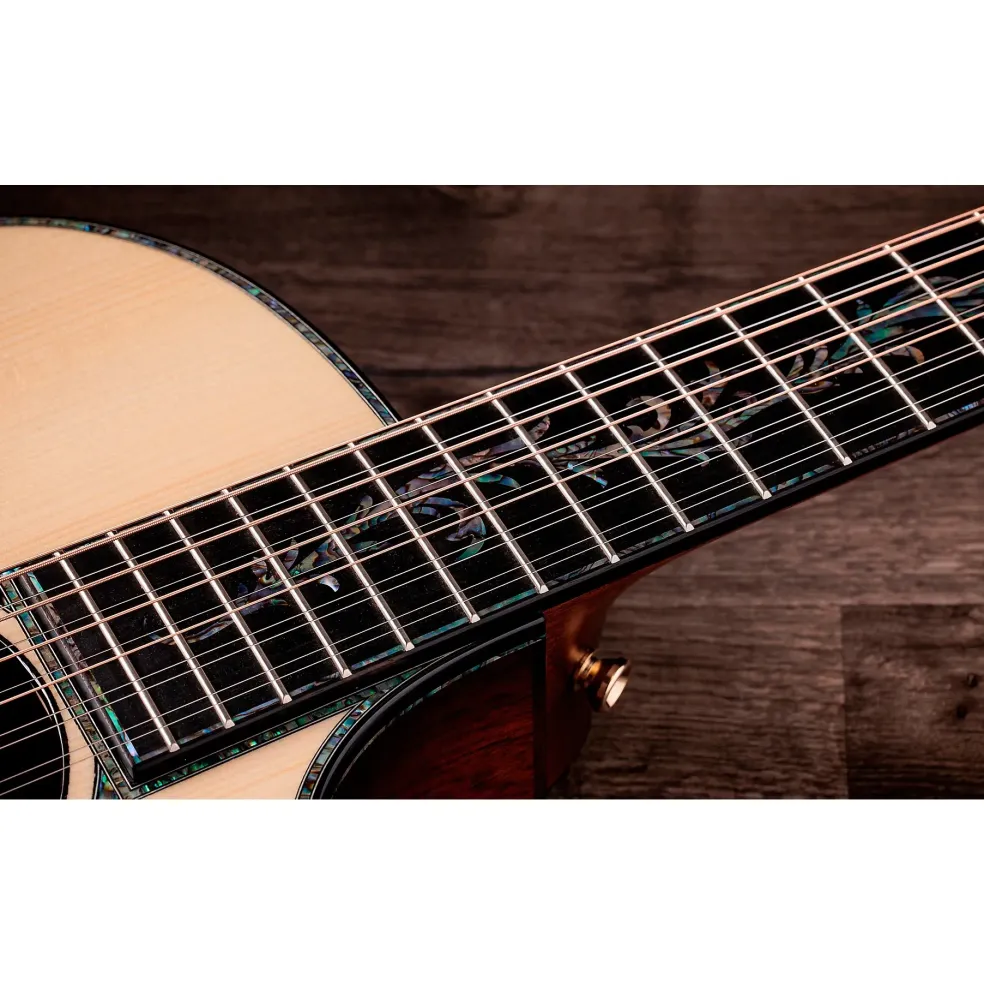 Taylor PS54ce 12-String Grand Auditorium Acoustic Electric Guitar Shaded Edge Burst