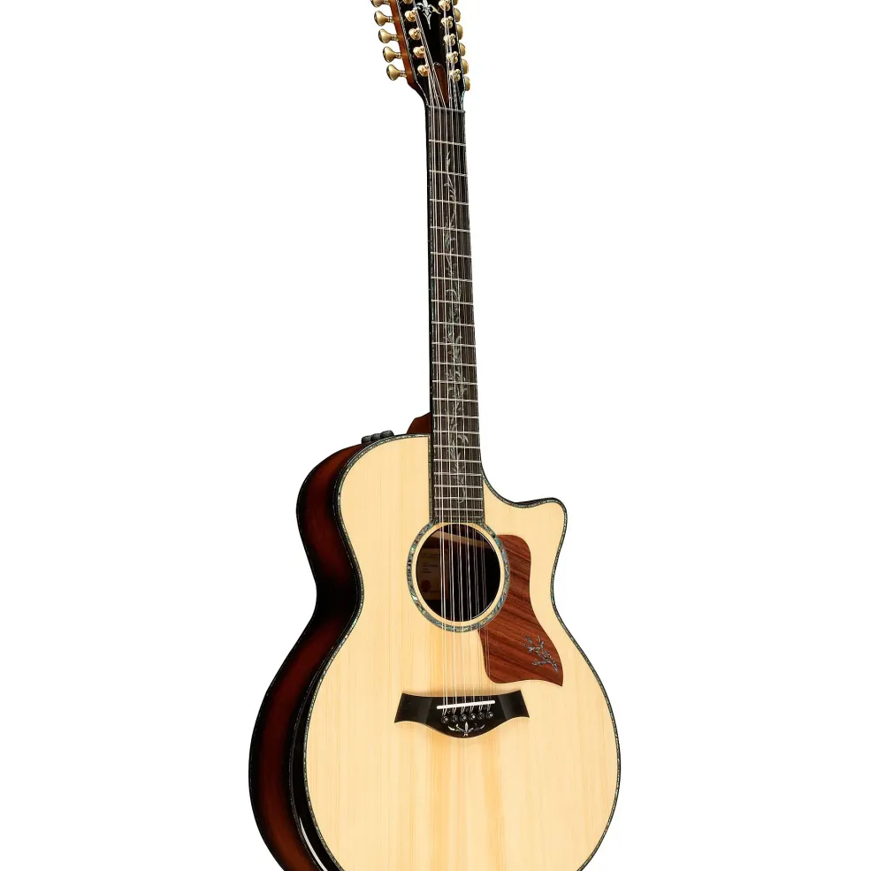 Taylor PS54ce 12-String Grand Auditorium Acoustic Electric Guitar Shaded Edge Burst
