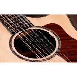 Taylor PS54ce 12-String Grand Auditorium Acoustic Electric Guitar Shaded Edge Burst