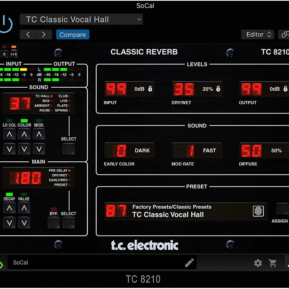 TC Electronic TC8210-DT Desktop-Controlled Plug-in