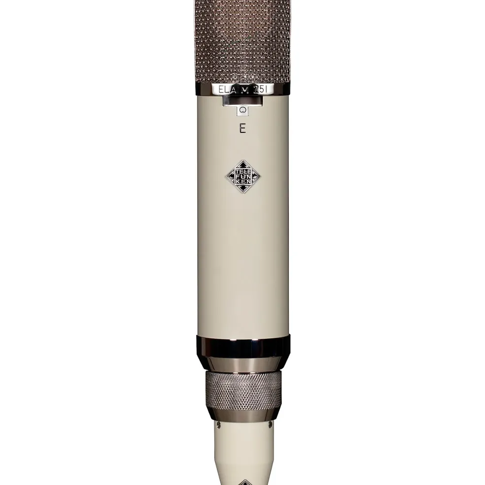 TELEFUNKEN ELA M 251E Tube Condenser Microphone With CK12 Capsule, Center-Terminated Membrane