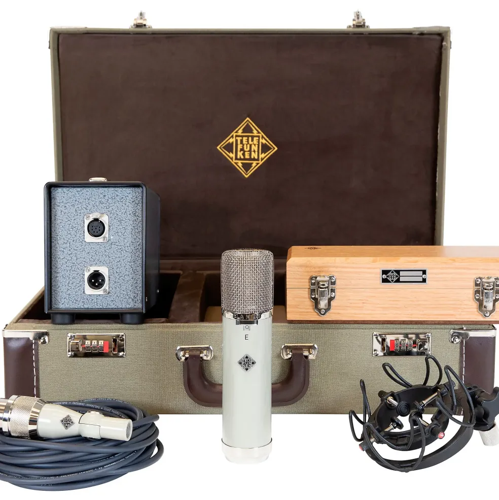TELEFUNKEN ELA M 251E Tube Condenser Microphone With CK12 Capsule, Center-Terminated Membrane