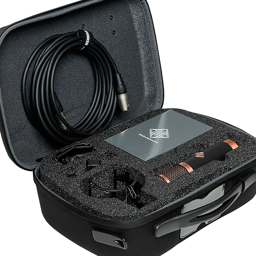 TELEFUNKEN TF39 Copperhead Deluxe Tube Microphone With Shockmount and Case