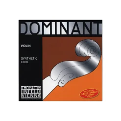 Thomastik Dominant 4/4 Size Weich (Light) Violin Strings 4/4 Steel E String, Ball End