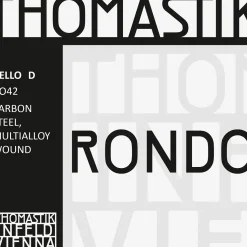 Thomastik Rondo Cello D String 4/4 Size, Medium