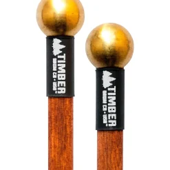 Timber Drum Company Brass Mallets With Solid Hardwood Handles