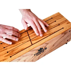 Timber Drum Company Slit Tongue Log Drum with Mallets