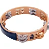 Toca Acacia Tambourine With Brass/Nickel Jingles 10 in.