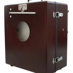 Toca KickBoxx Suitcase Drum Set Brown