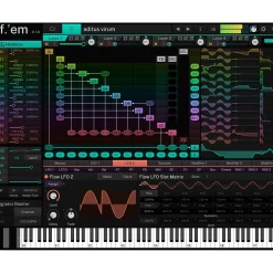 Tracktion F'em FM Synthesizer Plug-In