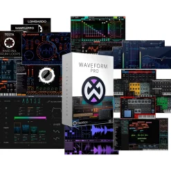 Tracktion Waveform Pro 12 + Studio Content Software Bundle - Upgrade from Waveform Pro 11
