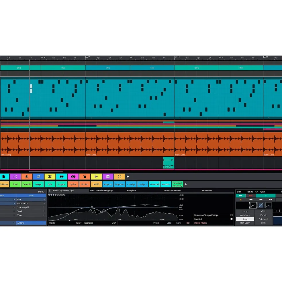 Tracktion Waveform Pro 12 + Recommended Content Software Bundle - Upgrade from Waveform Pro 11