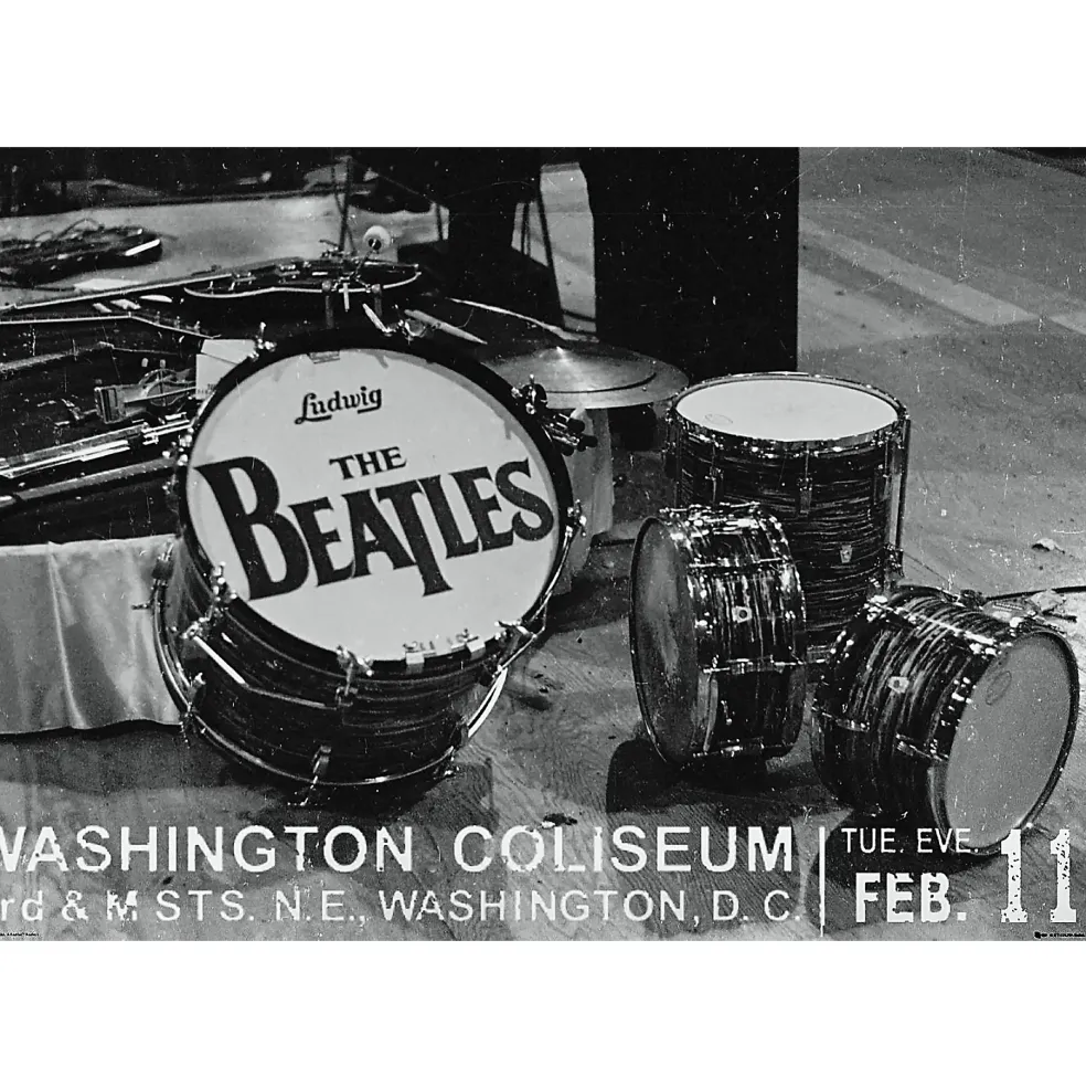 Trends International The Beatles - In Washington Poster