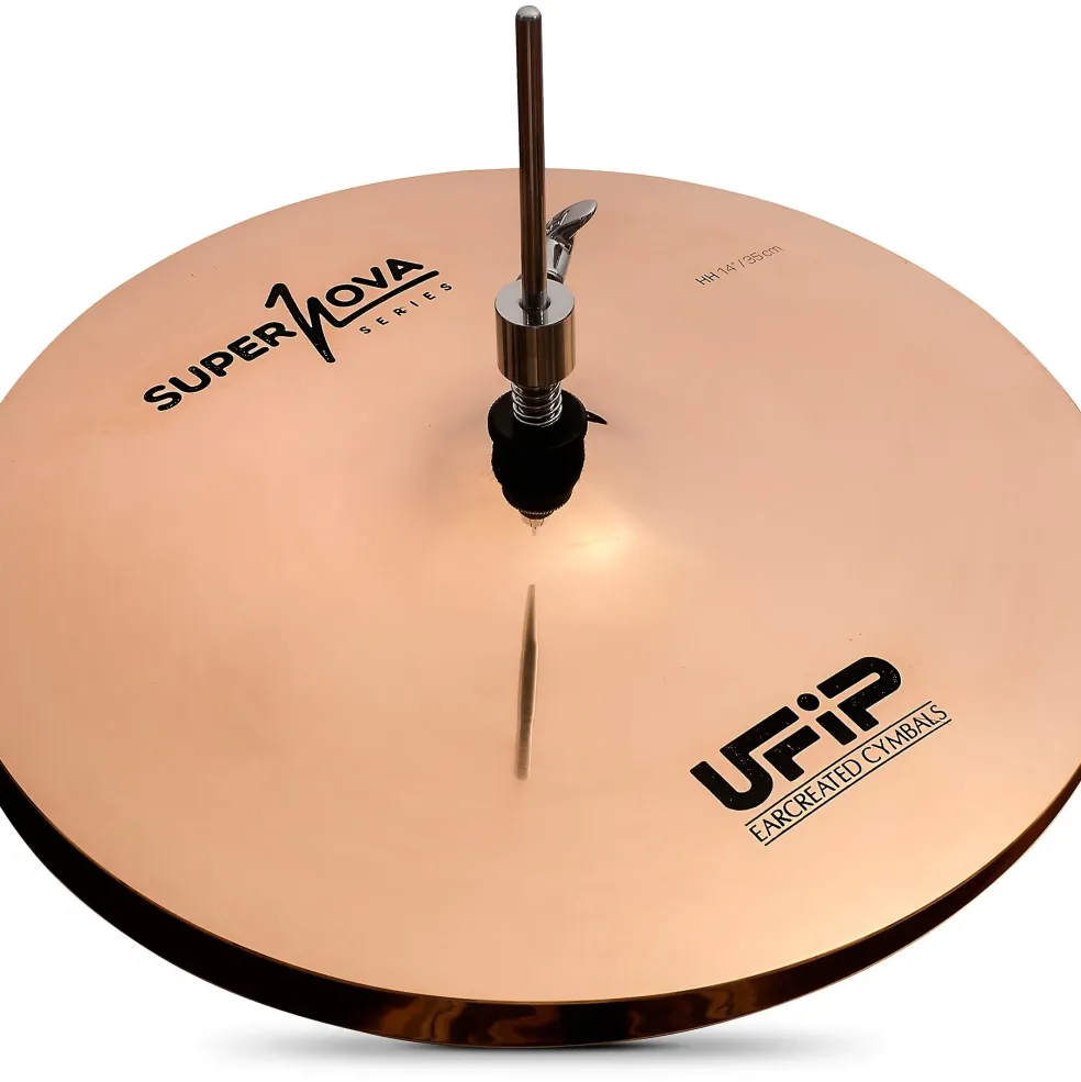 UFIP Supernova Series Hi-Hat Cymbals 14 in.