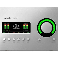 Universal Audio Apollo Solo Thunderbolt with KRK ROKIT G5 Studio Monitor Pair (Stands & Cables Included) ROKIT 8