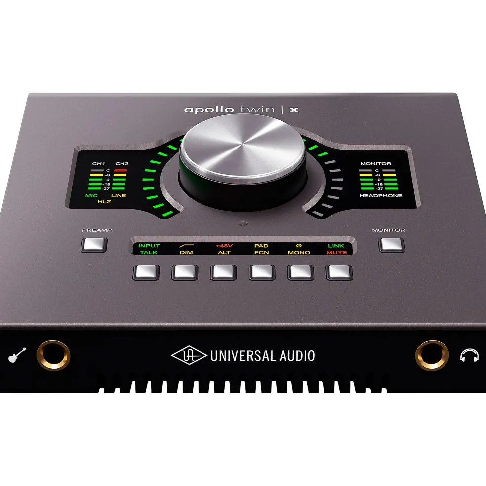 Universal Audio Apollo Twin X QUAD Heritage Edition Thunderbolt 3 Audio Interface