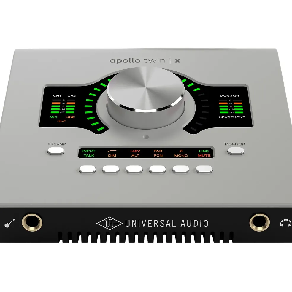 Universal Audio Apollo Twin X QUAD Heritage Edition Thunderbolt 3 Audio Interface