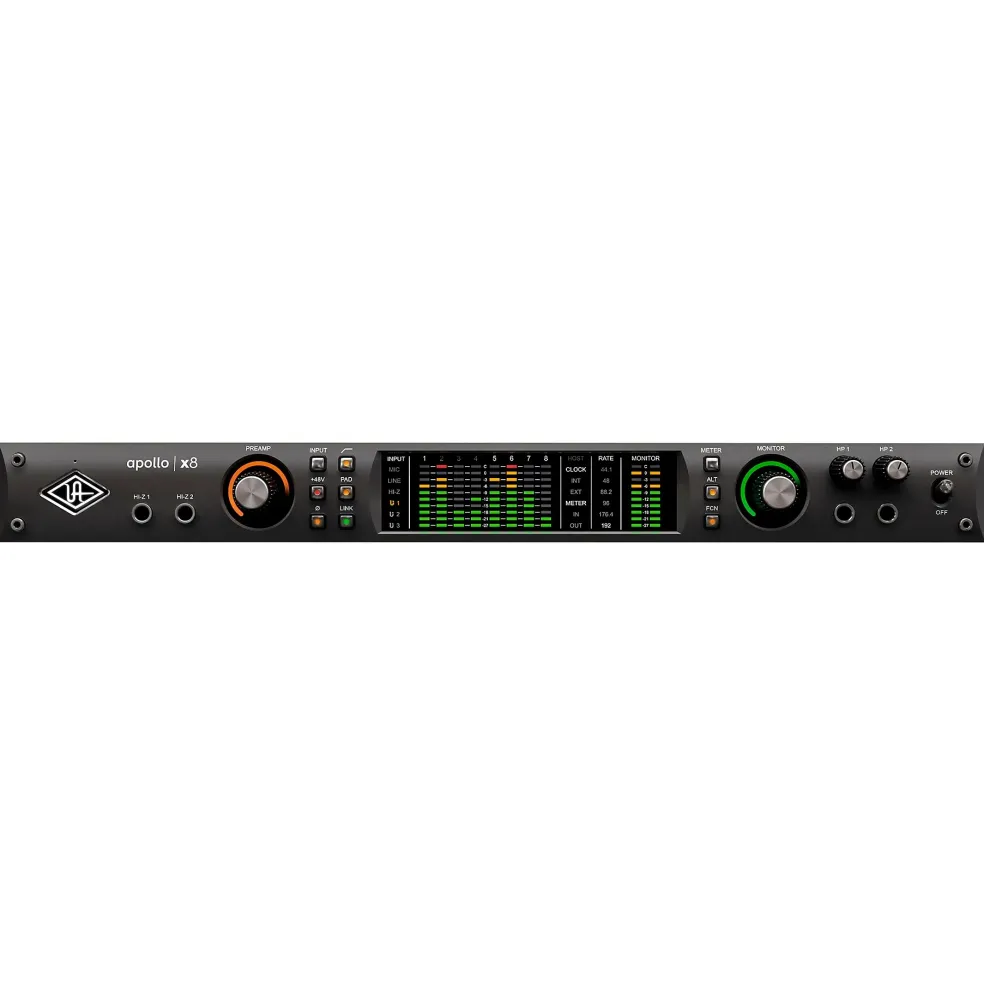 Universal Audio Apollo X8 Heritage Edition 8-Channel Thunderbolt Audio Interface With UAD DSP