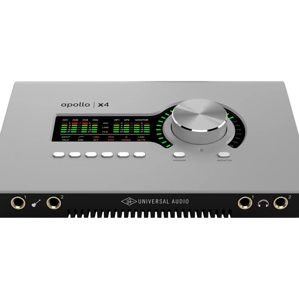 Universal Audio Apollo x4 Gen 2 12x18 Thunderbolt 3 Audio Interface Essentials