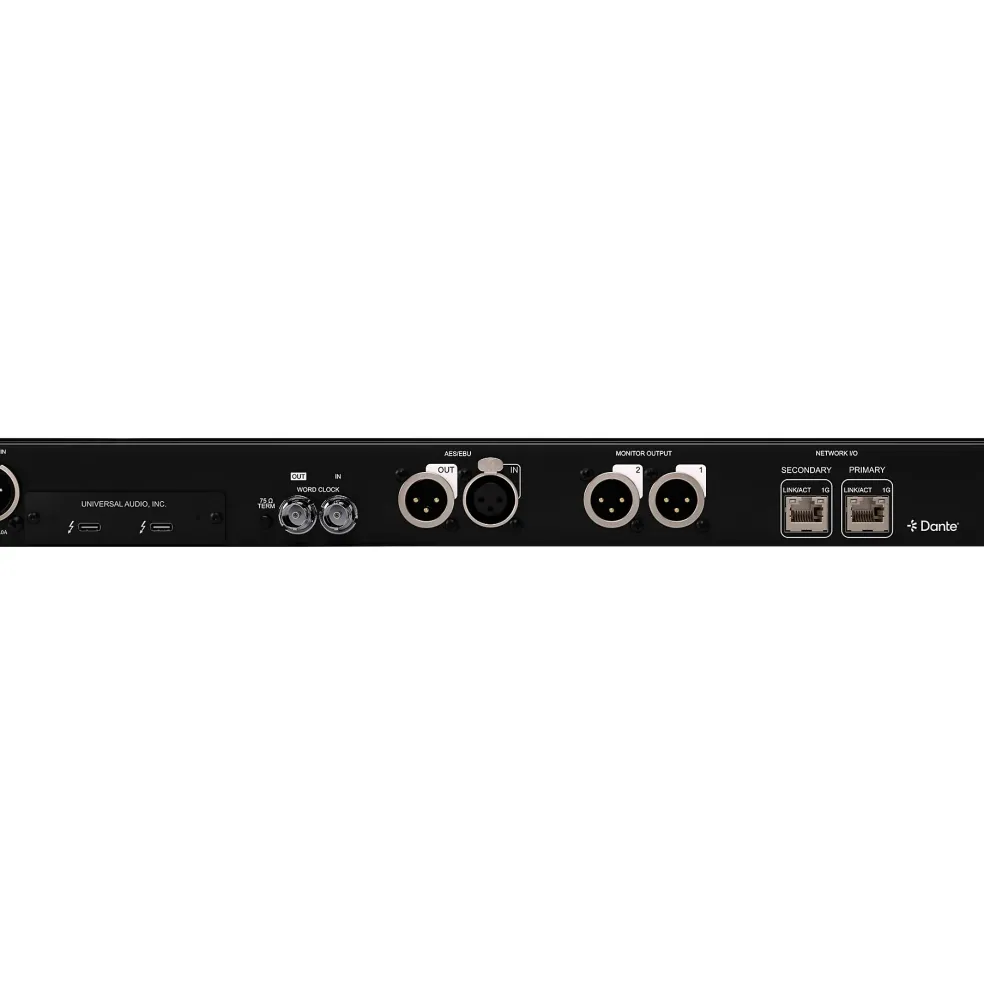 Universal Audio Apollo X16D Essentials+ 18x20 TB Audio Interface With Dante