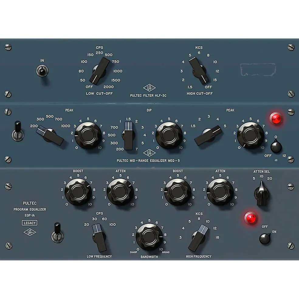 Universal Audio Pultec Passive EQ Collection - UADx and UAD-2 Plug-Ins (Mac/Windows)