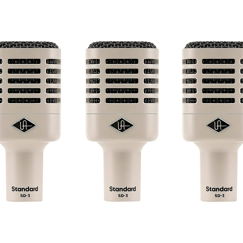 Universal Audio SD-3 Standard Dynamic (3-Pack) w/ Hemisphere Mic Modeling