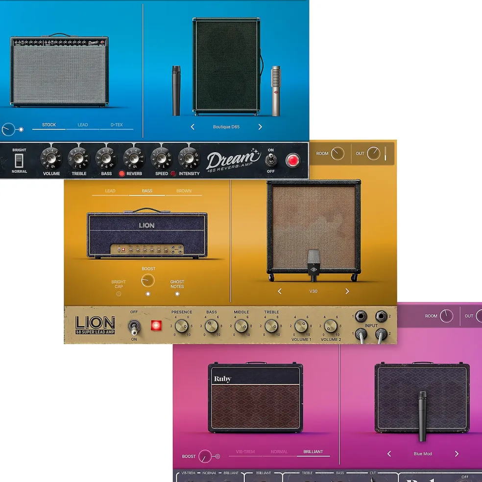 Universal Audio UAD Guitar Amp Bundle