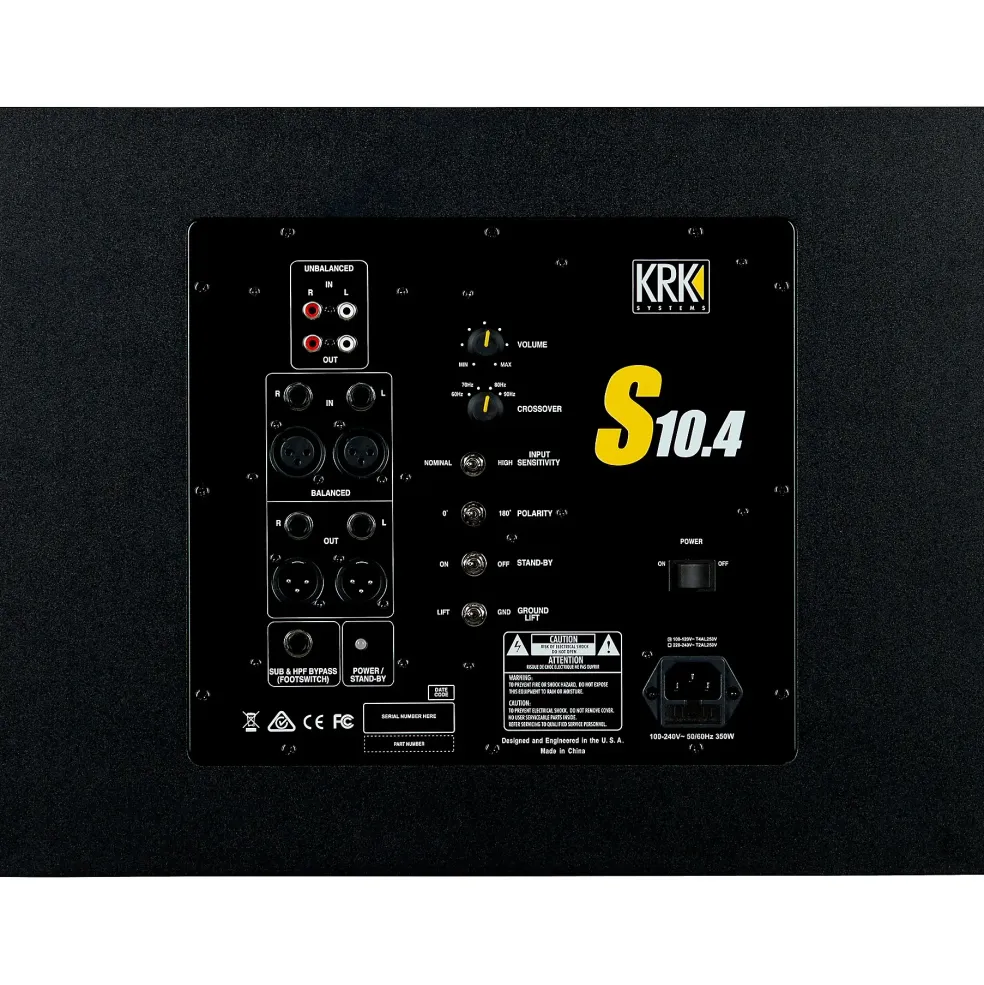 Universal Audio Volt 1 with KRK ROKIT G5 Studio Monitor Pair & S10 Subwoofer (Stands & Cables Included) ROKIT 8