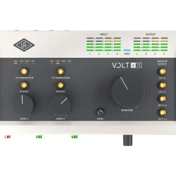 Universal Audio Volt 476 with KRK ROKIT G5 Studio Monitor Pair & S10 Subwoofer (Stands & Cables Included) ROKIT 5