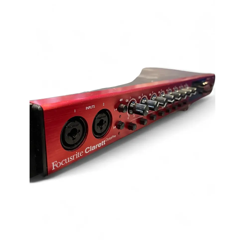Used 2022 Focusrite Clarett 8Pre USB Audio Interface