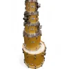 Used 2019 Pearl 5 Piece MASTER MAPLE COMPLETE BOMBAY GOLD SPARKLE Drum Kit