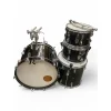 Used 1970 Rogers 4 Piece DRUMS Black Onyx Drum Kit