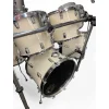 Used 2000 TAMA 8 Piece SWINGSTAR Alpine White Drum Kit
