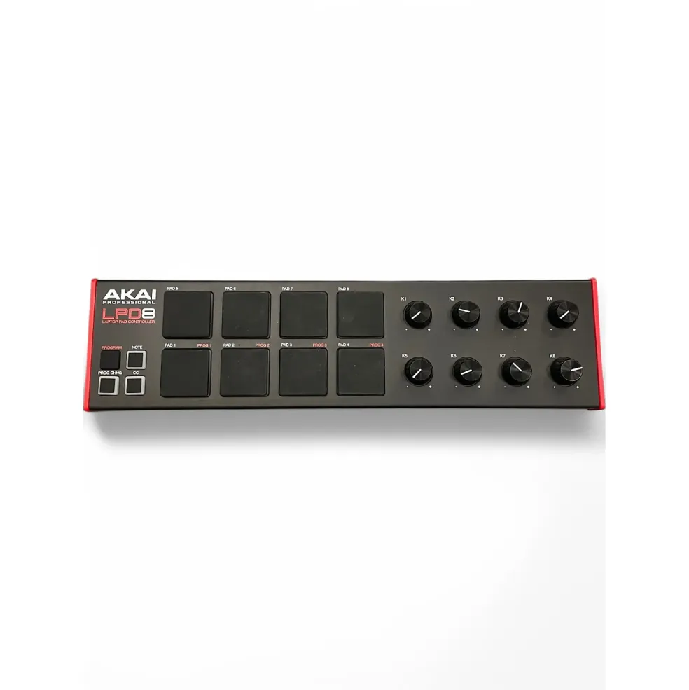 Used Akai Professional LPD8 MIDI Controller