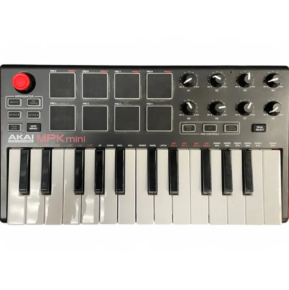 Used Akai Professional MPK Mini MIDI Controller