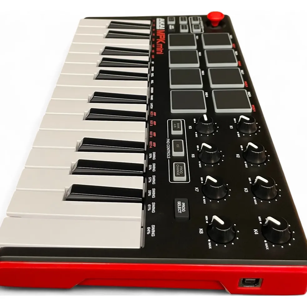 Used Akai Professional MPK Mini MIDI Controller