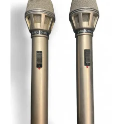 Used AKG D190ES STEREO MATCHED PAIR Dynamic Microphone
