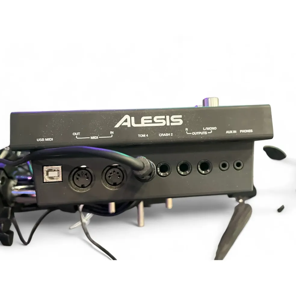 Used Alesis Command Black Electric Drum Set