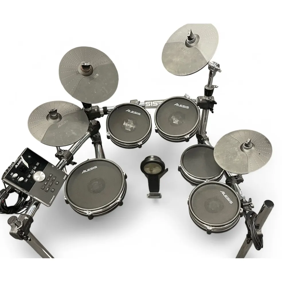Used Alesis COMMAND X Electric Drum Set