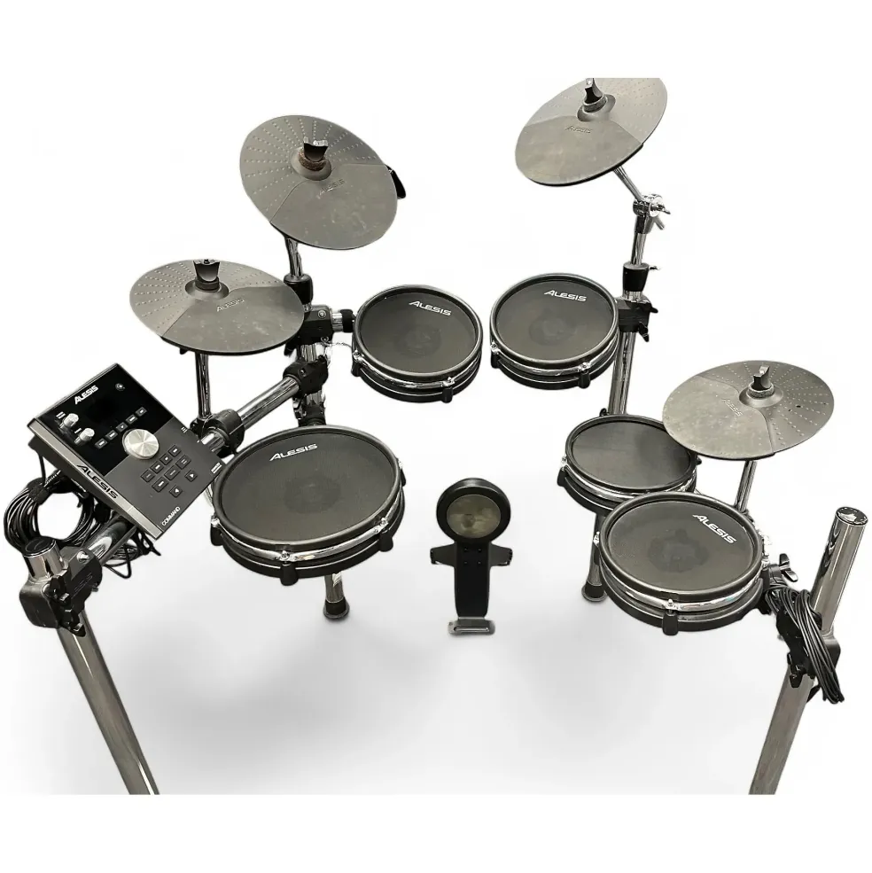 Used Alesis Command X Electric Drum Set