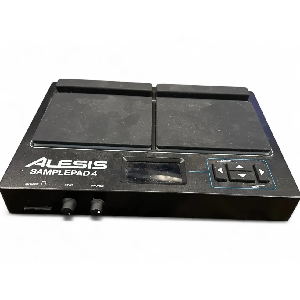 Used Alesis SAMPLE PAD 4 Drum MIDI Controller