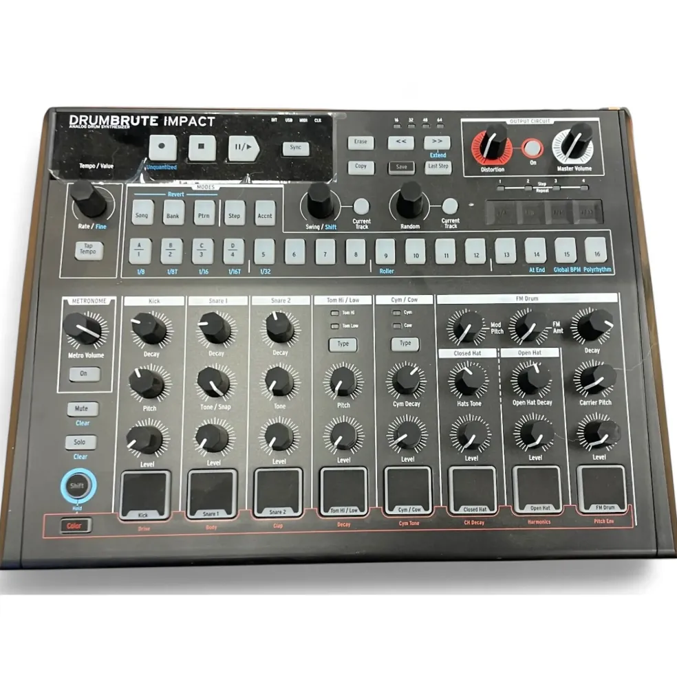 Used Arturia Drumbrute Impact Drum Machine
