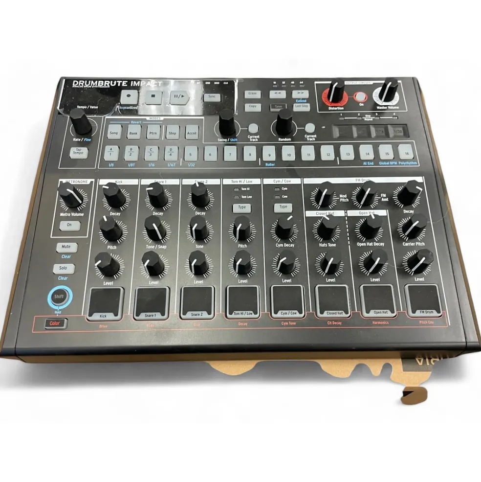Used Arturia Drumbrute Impact Drum Machine