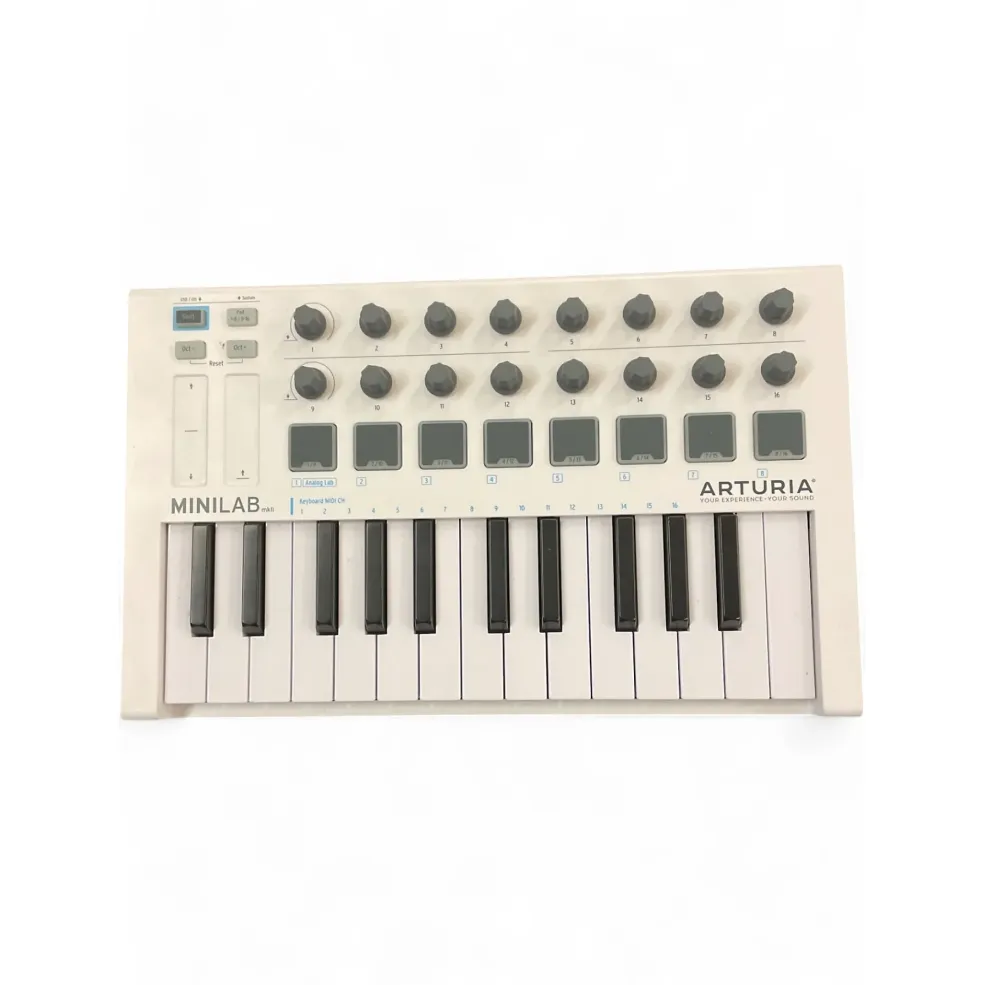 Used Arturia Minilab MKII MIDI Controller