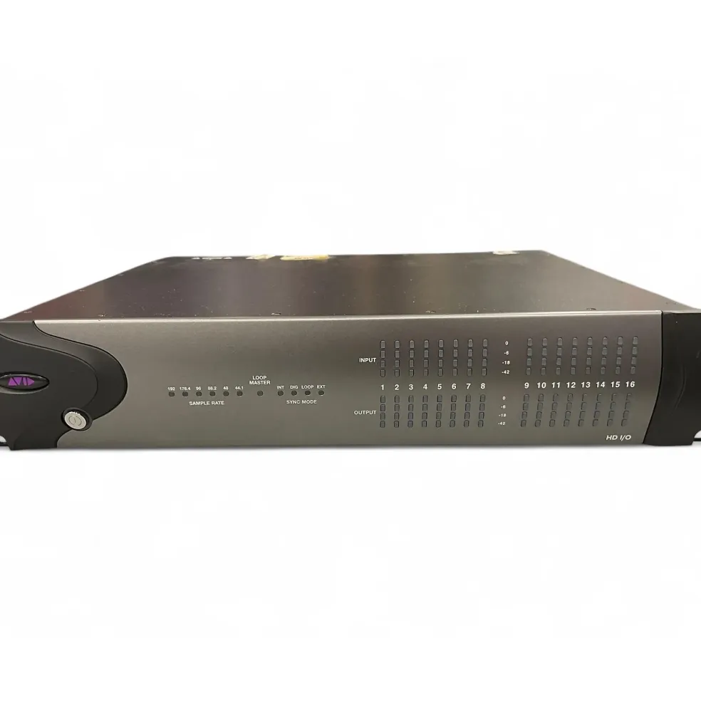 Used Avid HD I/O 16X16 Analog Pro Tools HD Audio Interface
