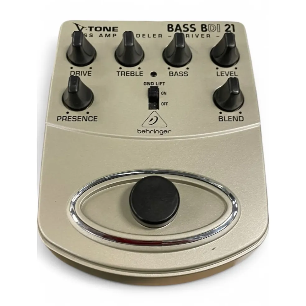 Used Behringer BDI21 V-Tone Bass Driver Bass Effect Pedal
