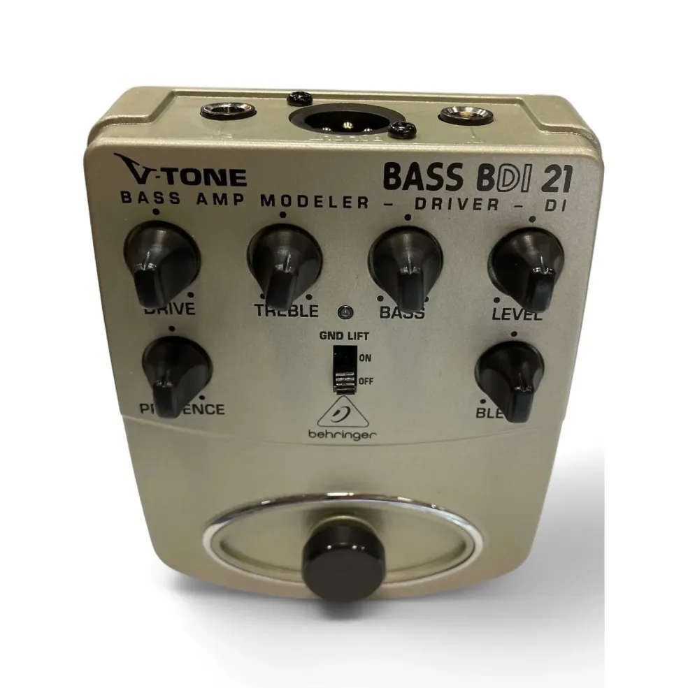 Used Behringer BDI21 V-Tone Bass Driver Bass Effect Pedal
