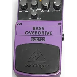 Used Behringer BOD400 Bass Overdrive Bass Effect Pedal