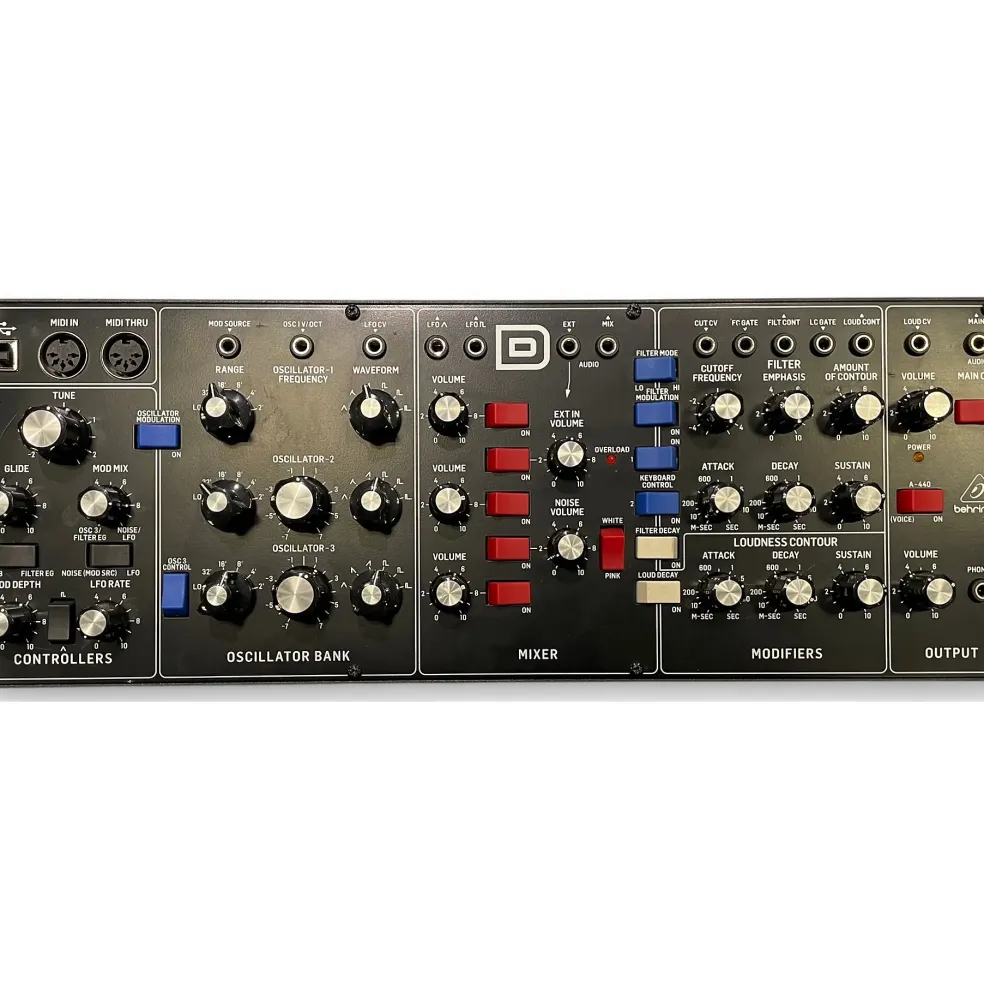 Used Behringer Model D Synthesizer